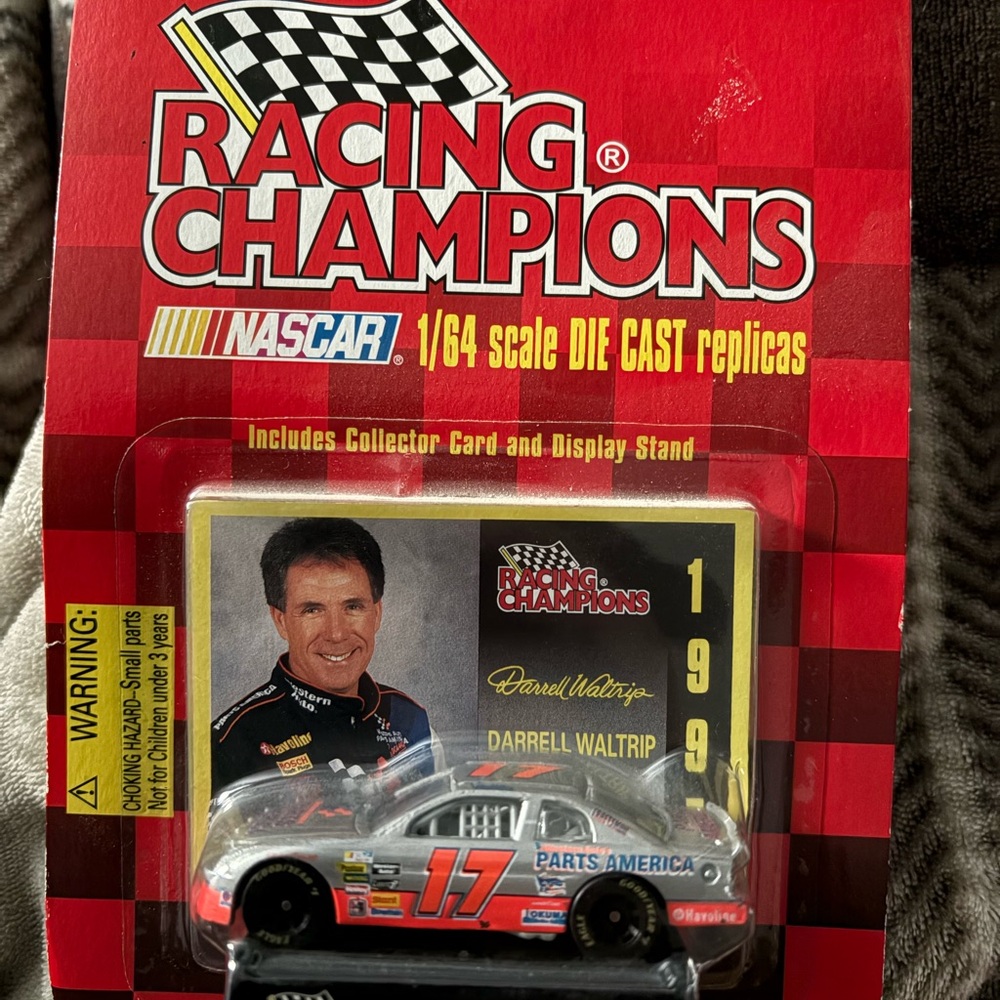 NASCAR Die-Cast Car - Silver/Red #17